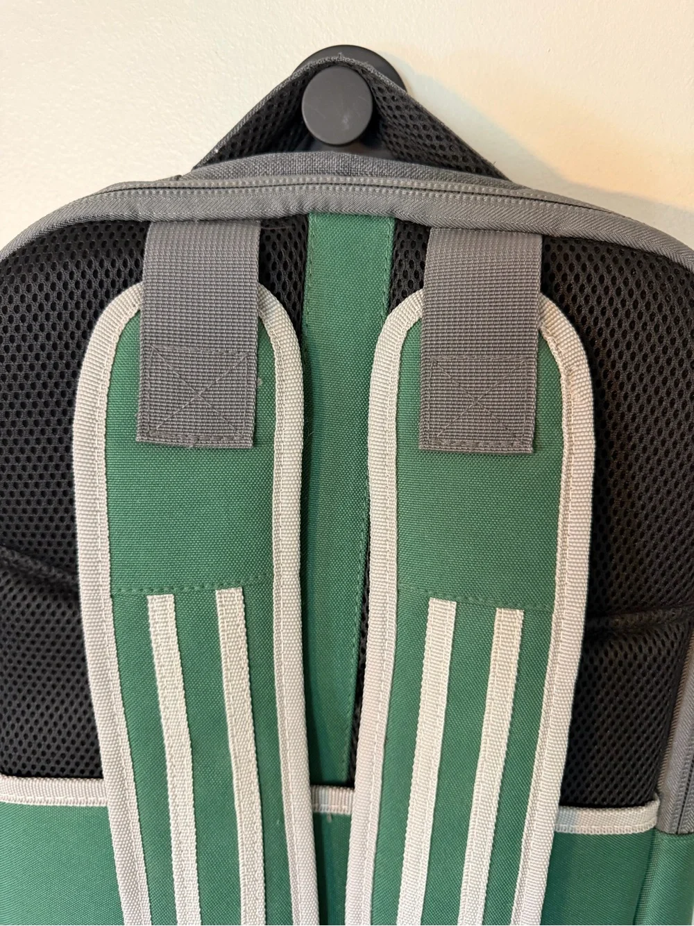 General Supply Goods + Co Commuter Daypack Backpack with USB Port – Green & Gray